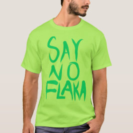 CAMISETA DICE NO FLAKKA