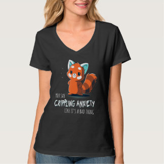 Camiseta Dices Ansiedad Paralelante Como Si Fuera Algo Malo