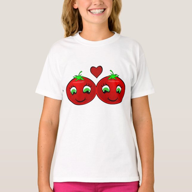 Camiseta Dices "Tomate Amor" (Anverso)