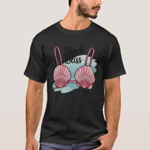 Camiseta Dicha de Playa Divertido Cute Concha Bikini Verano