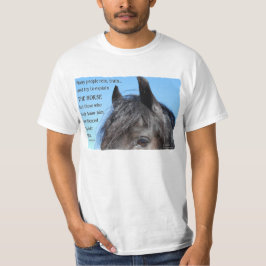 Camiseta Dicha frisia del caballo