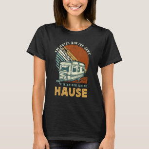 Camiseta Dicho de caravana de camping para campista