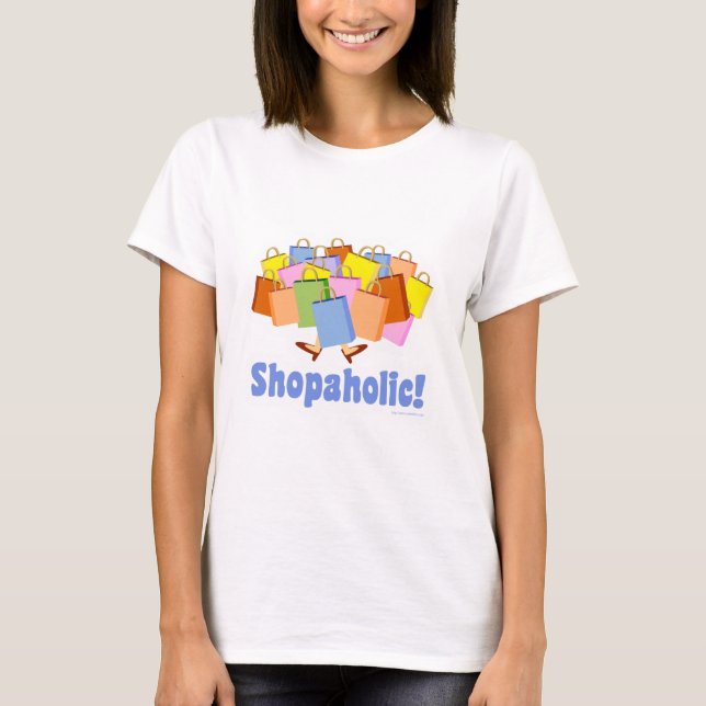 Camiseta Dicho de compradora adorable (Anverso)