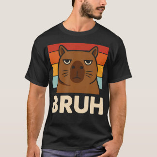 Camiseta Dicho de meme divertido que dice Bruh con saludos 