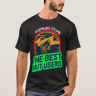 Camiseta Dicho Divertido Arriba & Adam Es Hora de Pescar In