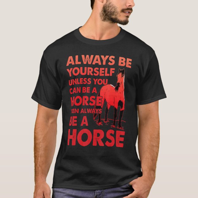 Camiseta Dicho Divertido Caballo Caballos_2 (Anverso)