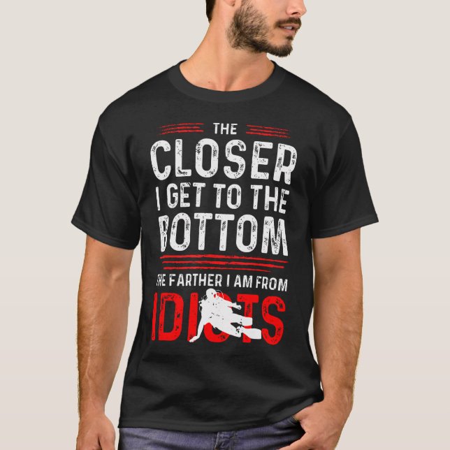 Camiseta Dicho divertido de buzo de buceo para instructor d (Anverso)