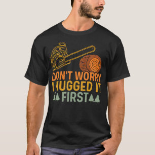 Camiseta Dicho Divertido de Carpintero No Te Preocupes Lo A