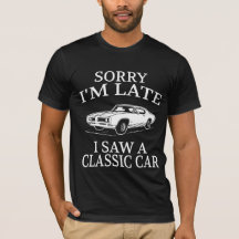 Dicho divertido de coche clásico