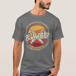 Camiseta Dicho divertido de fontanería Pipefitter fontanero