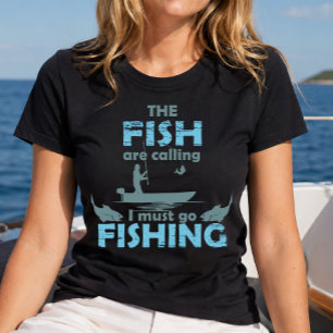 Camiseta Dicho divertido de pesca