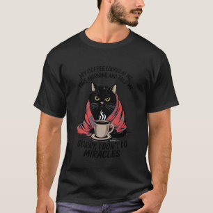Camiseta Dicho Divertido Frase Gato Negro Sarcástico Humorí