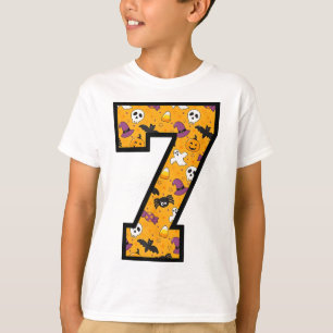 Camiseta Dicho divertido meme número 7 Halloween 6 7 Seis S