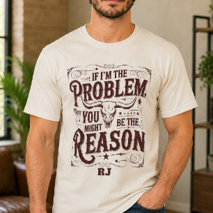 Camiseta Dicho divertido personalizado de country western s
