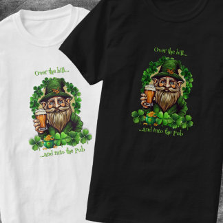 Camiseta Dicho Divertido Sobre Leprechaun Con Cerveza Al Ot
