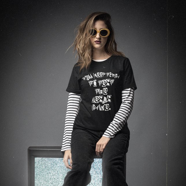 Camiseta Dicho Divertido Sureño Religioso Oscuro (Subido por el creador)