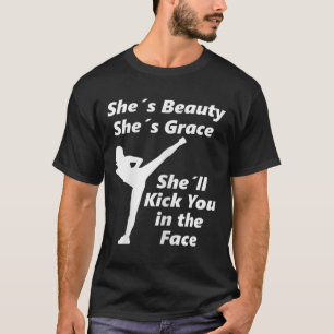 Camiseta Dicho genial de taekwondo kickboxing artes marcial
