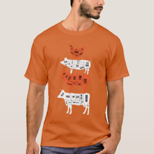 Camiseta Dichos de carnicero Trabajo de carnicería Profesió