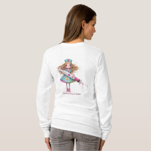 Camiseta Dichos de enfermeras: la enfermería es amor en acc