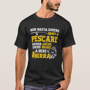 Camiseta Dichos De Hombres Pescador Pesca Y Cerveza