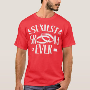 Camiseta Dichos de novio más tonto jamás fiesta boda solter