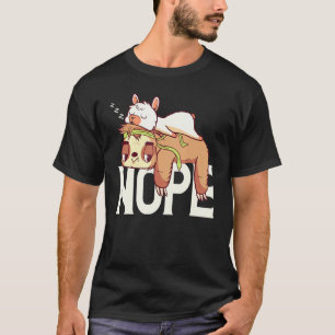 Camiseta Dichos de Perezoso No Lama Alpaca
