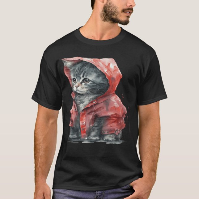Camiseta Dichos de talento de perro gato Lindos (Anverso)
