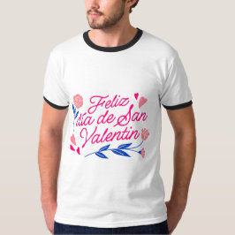 Camiseta Dichos de tipografía del Día de San Valentín