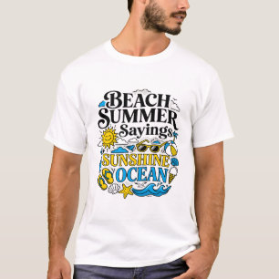 Camiseta Dichos de verano, sol y playa