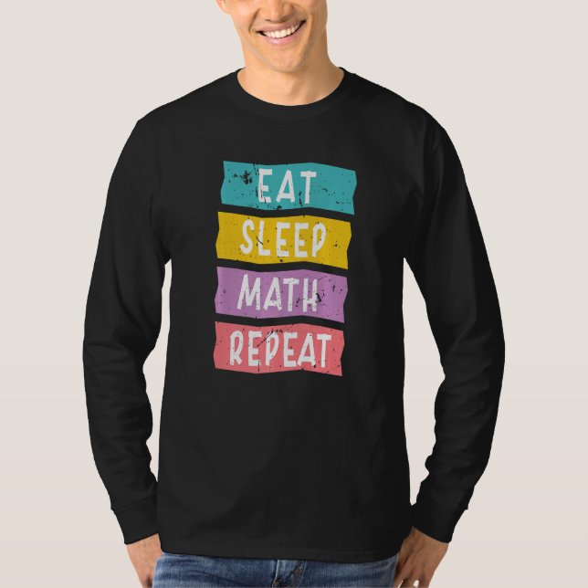 Camiseta Dichos Divertidos Para Profesor De Matemáticas Par (Anverso)