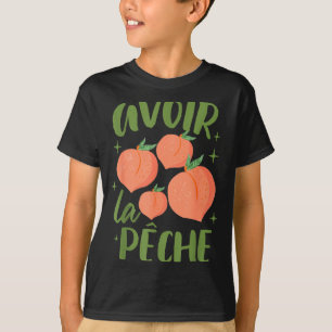 Camiseta Dichos Franceses Amante Del Melocotón Mercado De L