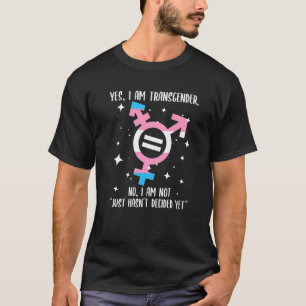 Camiseta Dichos transgénero contra el prejuicio de transfob