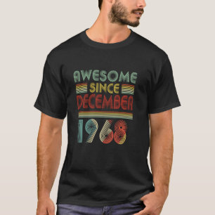 Camiseta Diciembre de 1968 51 años 51º cumpleaños Decorati