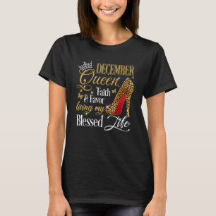 Camiseta Diciembre Fe de la Reina y Favor de los Talones Al