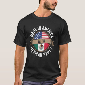 Camiseta Diciendo América con partes mexicanas Arte diverti