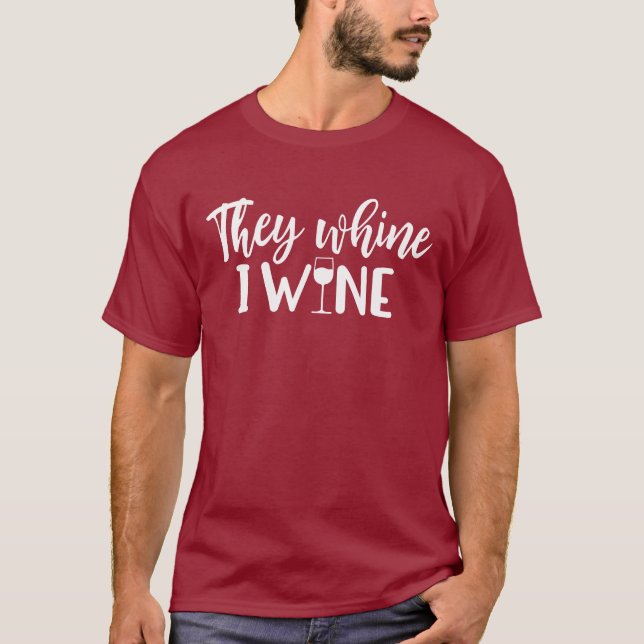 Camiseta Diciendo De Vino Divertido - Se Susurran De Vino (Anverso)
