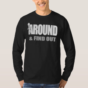 Camiseta Diciendo Funk Alrededor Y Averigua