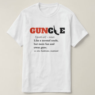 Camiseta Diciendo gracioso - GUNcle gracioso tío Gun