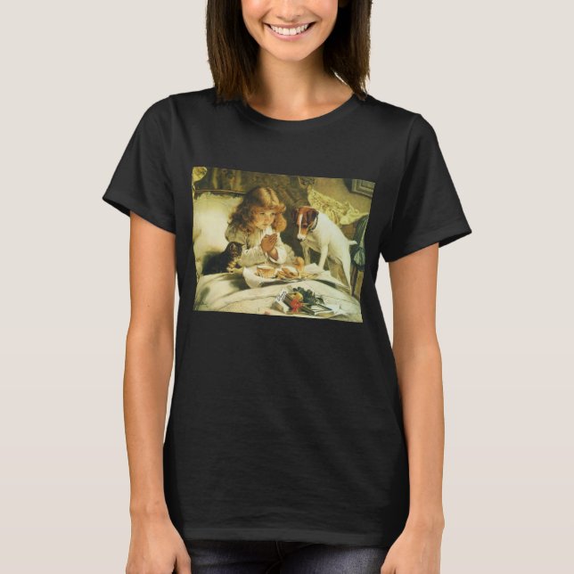 Camiseta Diciendo nuestras oraciones, Suspender Charles Bur (Anverso)