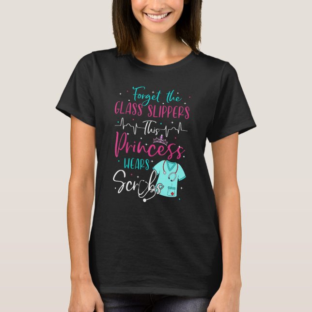 Camiseta Diciendo que la enfermera registrada CNA LPN BSN e (Anverso)