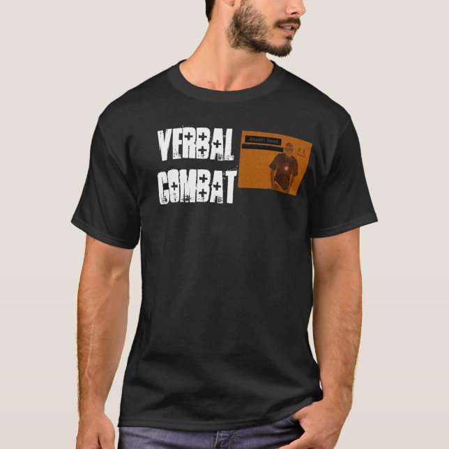 Camiseta Dicipline es honor, combate verbal (Anverso)