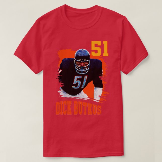 Camiseta Dick Butkus (Diseño del anverso)