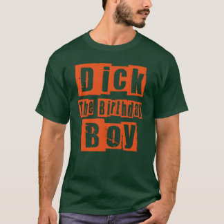 Camiseta dick el cumpleañero familia