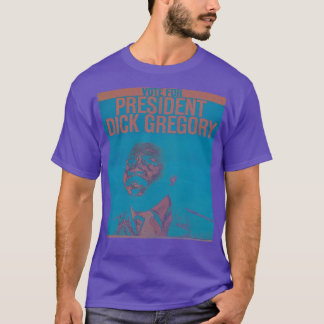 Camiseta Dick Gregory Por La Nostalgia Electoral De 1968