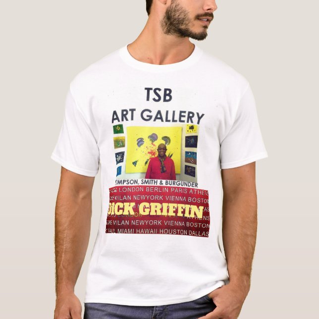 CAMISETA DICK GRIFFIN TSB ART (Anverso)