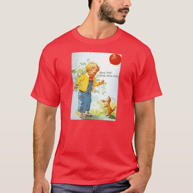 Camiseta Dick y los años 50 del GLOBO del soplo de (Anverso)