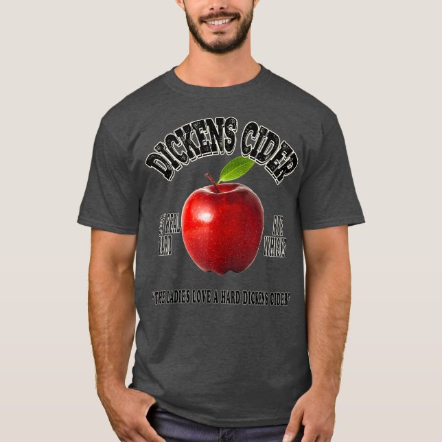CAMISETA DICKENS HARD APPLE CIDER (Anverso)