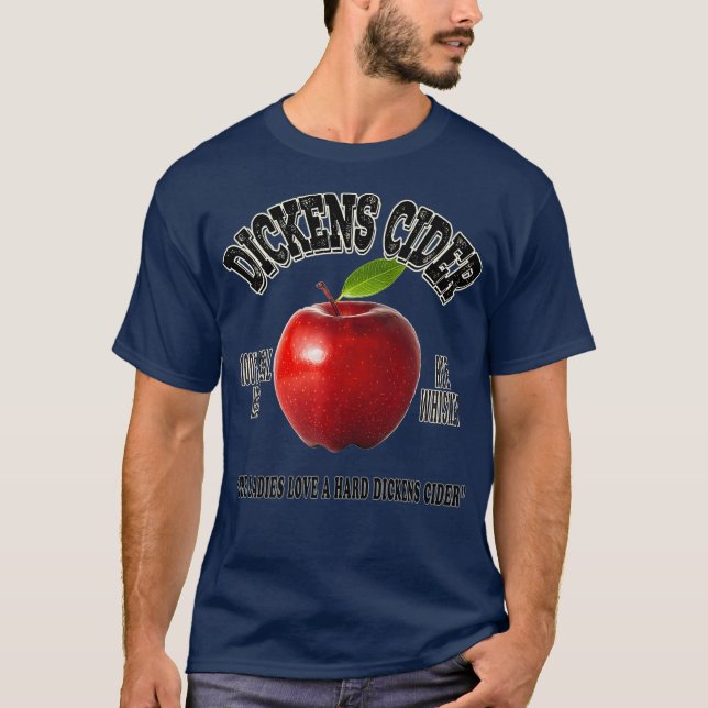 Camiseta DICKENS HARD APPLE CIDER Premium (Anverso)