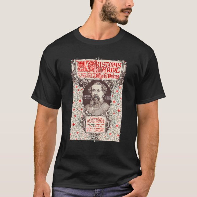 Camiseta Dickens Scrooge Navidades Carol Vintage Christmas (Anverso)