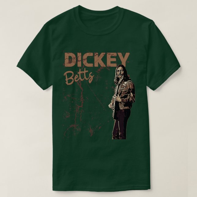 Camiseta Dickey betts Brown Vintage 70s (Diseño del anverso)
